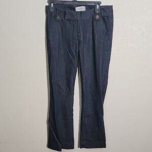 TEX bt Max Azria Jeans Size 26 Blue Boot Cut Dark Wash